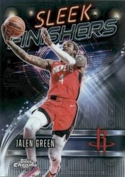 2025-26 Topps Chrome Sleek Finishers Jalen Green #SF-6 card