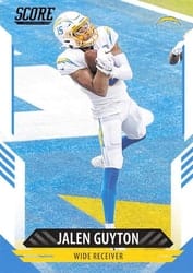 2021 Score Base Set Jalen Guyton #240 card