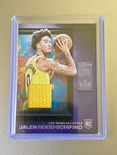 2023-24 Panini Court Kings Debut Showcase Memorabilia Jalen Hood-Schifino #DSM-JHS card