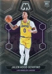 2023-24 Panini Mosaic Base Set Jalen Hood-Schifino #223 card