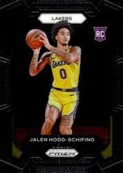 2023-24 Panini Prizm Base Set Jalen Hood-Schifino #145 card