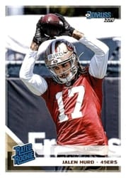 2019 Donruss Base Set Jalen Hurd #341 card