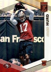 2019 Donruss Elite Base Set Jalen Hurd #143 card