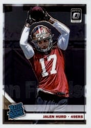 2019 Donruss Optic Base Set Jalen Hurd #191 card