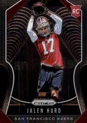 2019 Panini Prizm Base Set Jalen Hurd #361 card