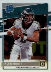 2020 Donruss Optic Base Set Jalen Hurts #164 card