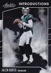 2020 Panini Absolute Introductions Jalen Hurts #12 card