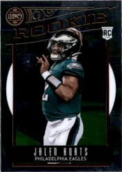2020 Panini Chronicles Legacy Update Rookies Jalen Hurts #204 card