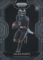 2020 Panini Chronicles Prizm Black Jalen Hurts #PB-19 card