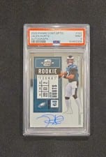 2020 Panini Contenders Optic Jalen Hurts #122 card