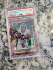 2020 Panini Donruss Optic Jalen Hurts Red Mojo #164 card