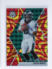 2020 Panini Mosaic Jalen Hurts #222 card
