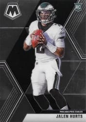2020 Panini Mosaic Base Set Jalen Hurts #222 card