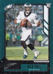 2020 Panini Playbook Base Set Jalen Hurts #112 card