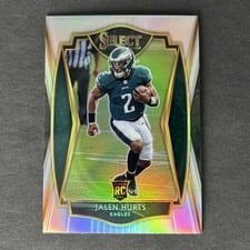 2020 Panini Select Jalen Hurts #150 card