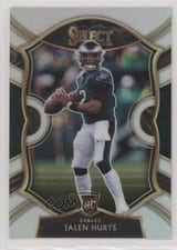 2020 Panini Select Jalen Hurts Silver Prizm #50 card