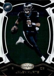 2021 Panini Certified Base Set Jalen Hurts #59 card