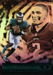 2021 Panini Illusions Base Set Jalen Hurts #50 card
