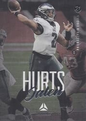 2021 Panini Luminance Base Set Jalen Hurts #77 card