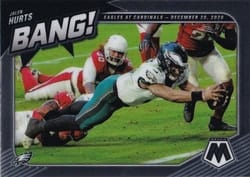 2021 Panini Mosaic Bang! Jalen Hurts #4 card