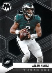 2021 Panini Mosaic Base Set Jalen Hurts #160 card