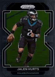 2021 Panini Prizm Base Set Jalen Hurts #221 card