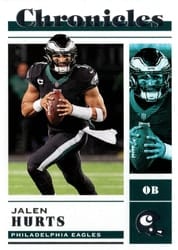 2022 Panini Chronicles Base Set Jalen Hurts #17 card