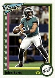 2022 Panini Classics Base Set Jalen Hurts #78 card