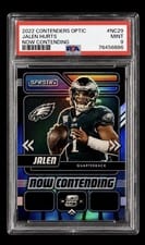 2022 Panini Contenders Optic Now Contending Jalen Hurts #NC-29 card