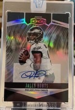 2022 Panini Honors Signatures Jalen Hurts #17 card