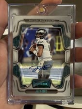 2022 Panini Playbook Signatures Jalen Hurts #95 card