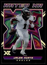 2022 Panini XR Rated XR Jalen Hurts #RXR-23 card