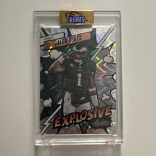 2023 Panini Absolute Explosive Jalen Hurts #2 card