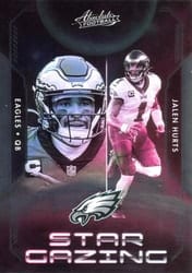 2023 Panini Absolute Star Gazing Jalen Hurts #SG-1 card
