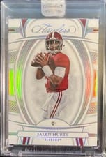 2023 Panini Flawless Collegiate Base Set Jalen Hurts #23 card