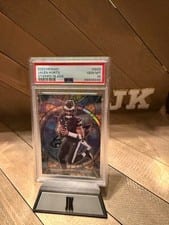 2023 Panini Mosaic Stained Glass Jalen Hurts #SG-3 card