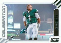 2023 Score Celebration Jalen Hurts #11 card