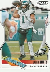 2023 Score The Franchise Jalen Hurts #26 card