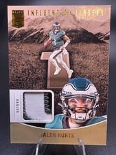 2024 Donruss Elite Influential Jerseys Jalen Hurts #IJS-JHU card
