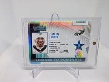 2024 Panini Contenders License to Dominate Jalen Hurts #8 card