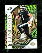2024 Panini Illusions Illusionists Jalen Hurts #14 card