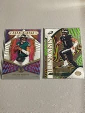 2024 Panini Illusions Illusionists Autographs Jalen Hurts #14 card
