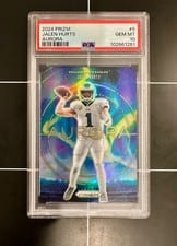 2024 Panini Prizm Aurora Jalen Hurts #5 card
