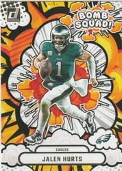 2025 Donruss Bomb Squad Jalen Hurts #BS-JHS card
