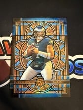 2025 Panini Mosaic Stained Glass Jalen Hurts Oversized #20 card