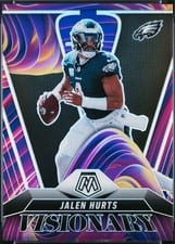 2025 Panini Mosaic Visionary Jalen Hurts #20 card