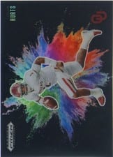 2025 Panini Prizm Draft Picks Color Blast Jalen Hurts Black #32 card