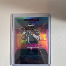 2025 Panini Rookies & Stars Airborne Jalen Hurts #3 card