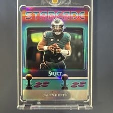 2025 Panini Select Starcade Jalen Hurts #3 card