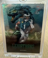 2025 Topps Signature Class Leviathans Jalen Hurts #L-1 card